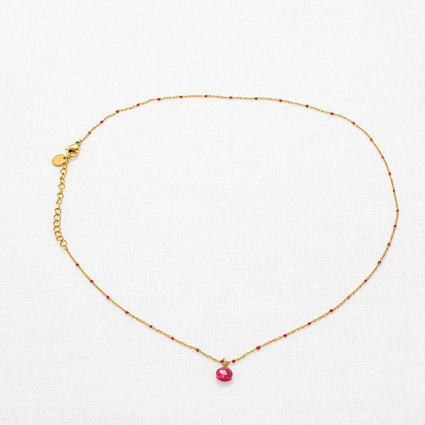 Collana Red Pieces of Heart